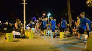 Kids do Floss Dance and Fortnite Dance @ Rays game screenshot 3