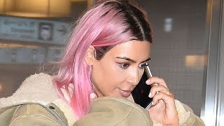 More celebrity news ►► http://bit.ly/subclevvernews kim kardashian
threw caution to the wind and dyed her hair bright pink over weekend
now we know w...