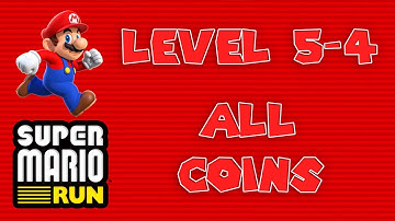 Super Mario Run - Level 5-4 - All Coins (Pink, Purple, Black)