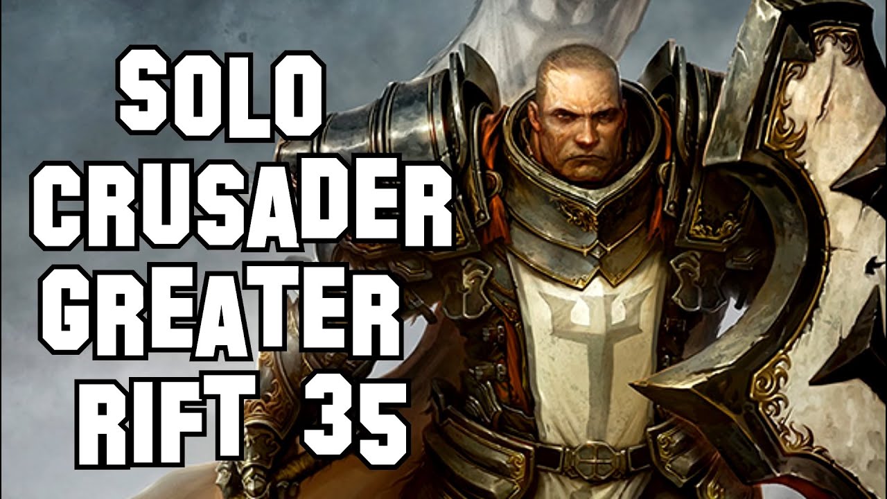 Diablo 3 Reaper of Souls (Gameplay) - Solo Condemn Crusader Greater Rift 35 - Season 2