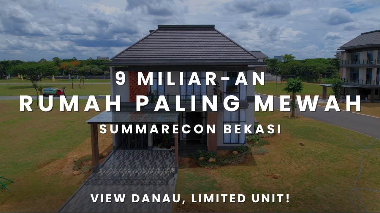 Soultan Summarecon Bekasi, Rumah 300–700 M² di Bekasi Ini Kayak Tinggal di Pulau Pribadi!