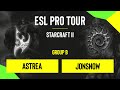 SC2 - JonSnow vs. Astrea - DH SC2 Masters - Summer 2020 - Group B - NA