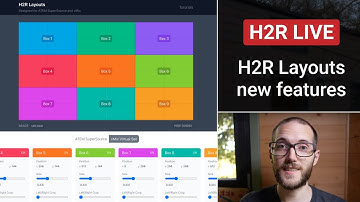 Easily build vMix Virtual Sets with H2R Layouts // H2R Live