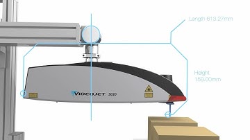 Videojet 3020 10-watt Laser Marking Machine for Simple Coding Applications