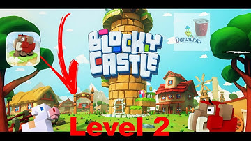 Blocky Castle iOs / Android Gameplay Level 2