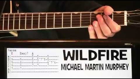 Michael Martin Murphey Wildfire Guitar Chords Lesson & Tab Tutorial
