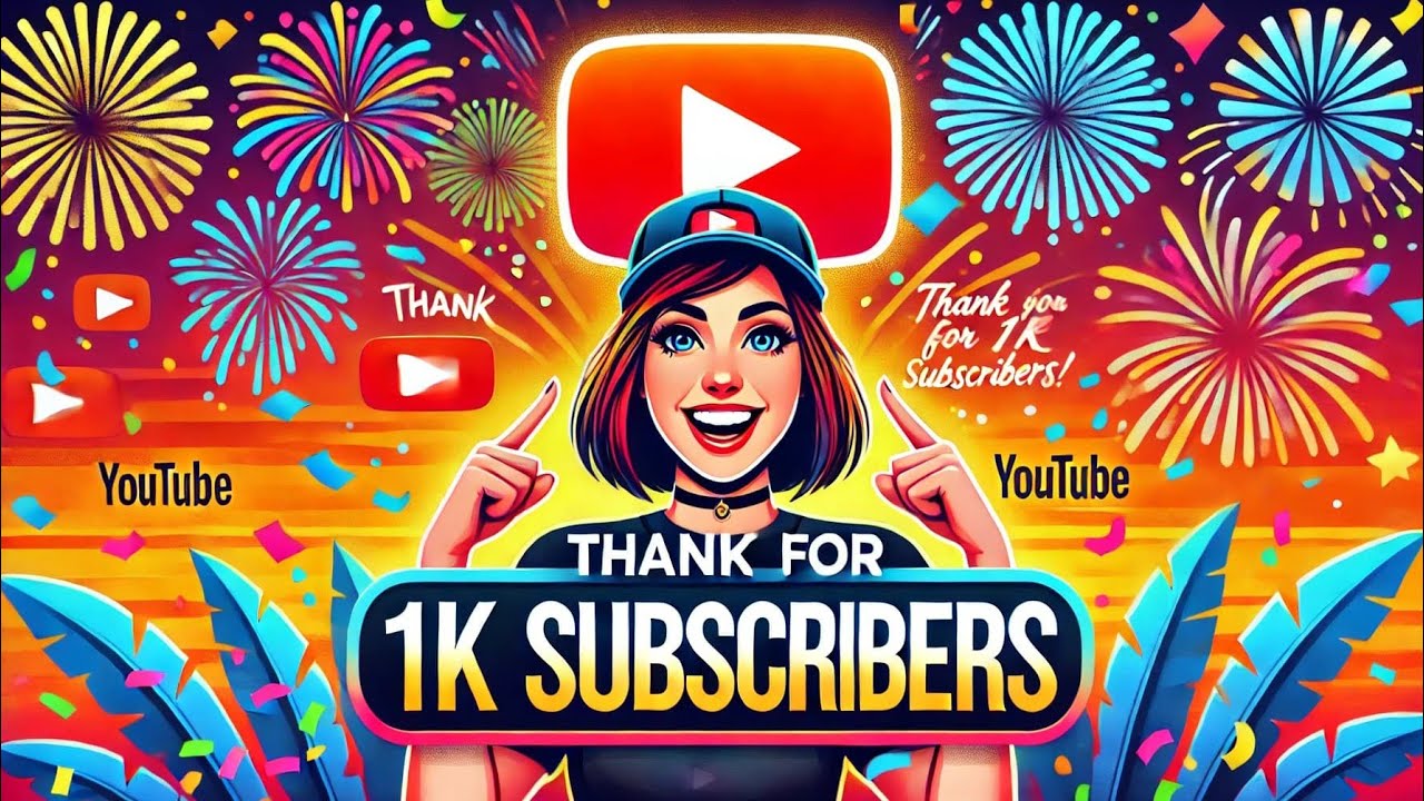 1k subscribers Special 🎉My YouTube Journey & Thank You Video - YouTube