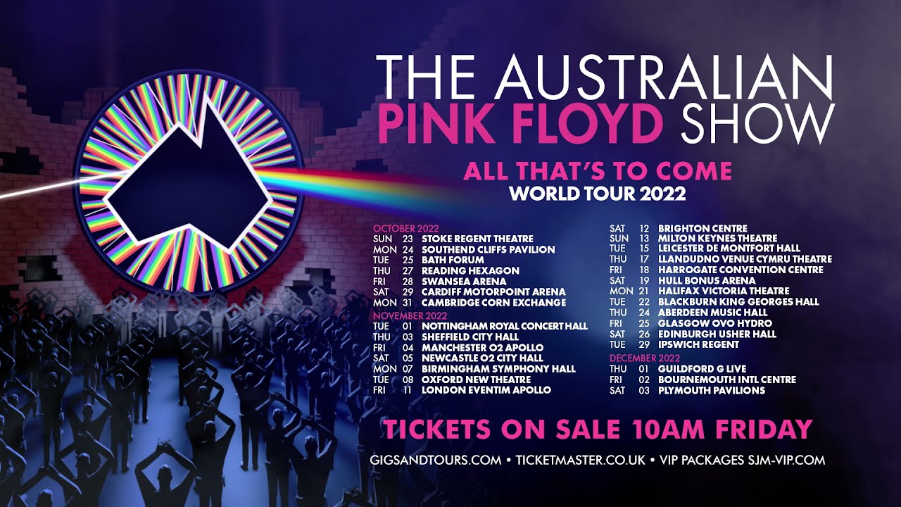 pink floyd australian tour 2022