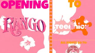 Opening To Rango On Teennick 42923 Network Premiere