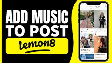 How To Add Music To Post on Lemon8 (2025)