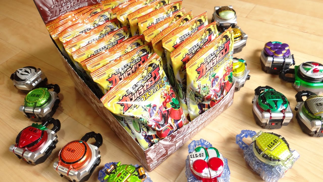 後編 箱買いガンバライジングチョコスナック2 全10種アソート確認 残り