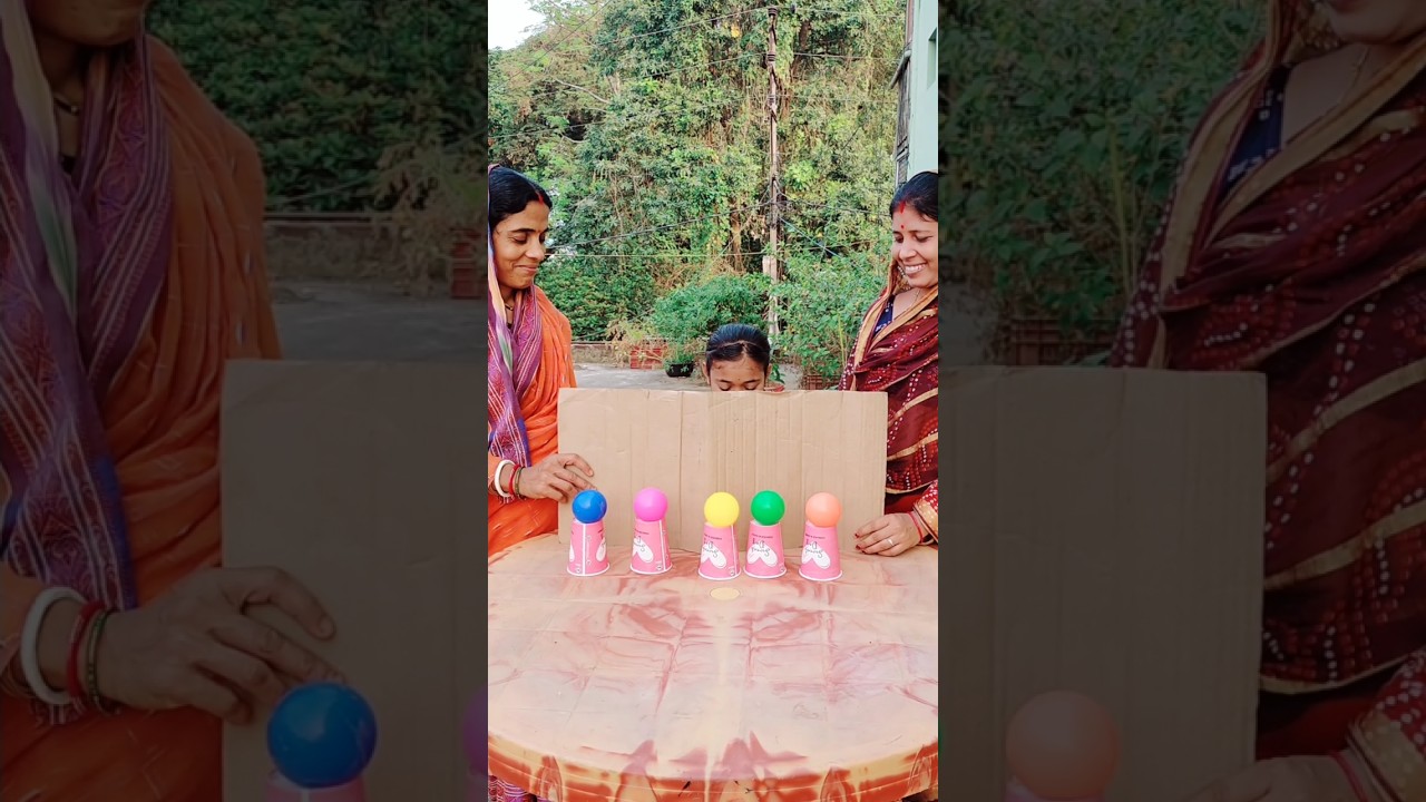 Ball matching challenge ☺️#familygames #family #shorts #shortfeed #shortvideo #barshanayak