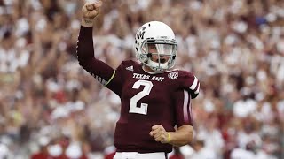 Famous All Johnny Manziel Texas Aggie Touchdowns Profile