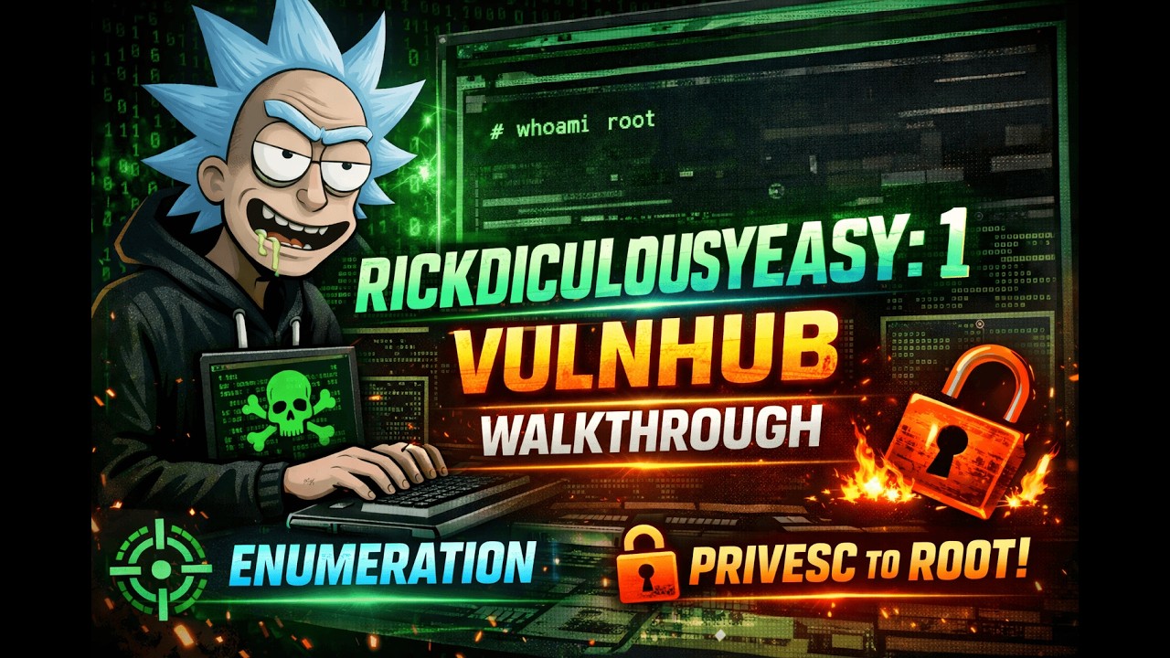 RickdiculouslyEasy: 1 VulnHub Walkthrough (Full Exploit + Root Access 🔓 ...