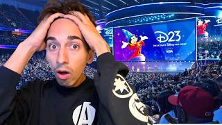 D23 Opening Day I LOST MY MIND At Disney Entertainment Showcase Kingdom Hearts 4 Marvel More