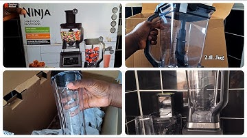UNBOXING MY HIGH PERFORMANCE NINJA 3-IN-1 BLENDER AND FOOD PROCESSOR WITH AUTO-IQ BN800UK