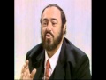 Pavarotti interview, 1989, on the "Wogan" show