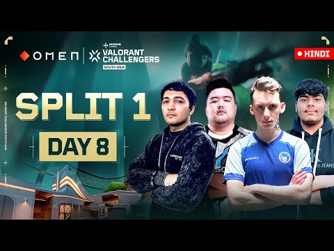[HINDI] OMEN VALORANT Challengers South Asia 2025 Split 1 - Day 8