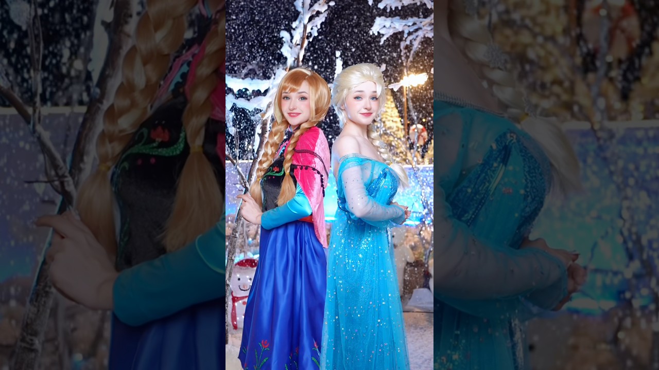 Team Elsa or Team Anna?❄️👑 #frozen #elsa #anna #cosplay #disney #recommended #viral