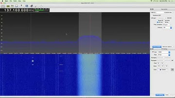 Meteor M2 pass at 20x speed