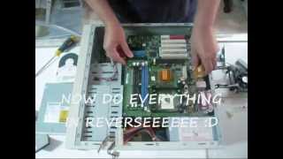 How to assemble and disassemble the CPU (System Unit) (Part2)