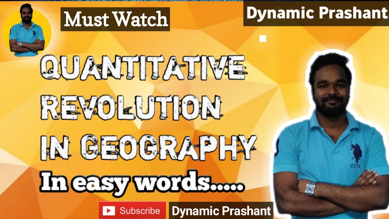 Quantitative revolution in geography in hindi Geography