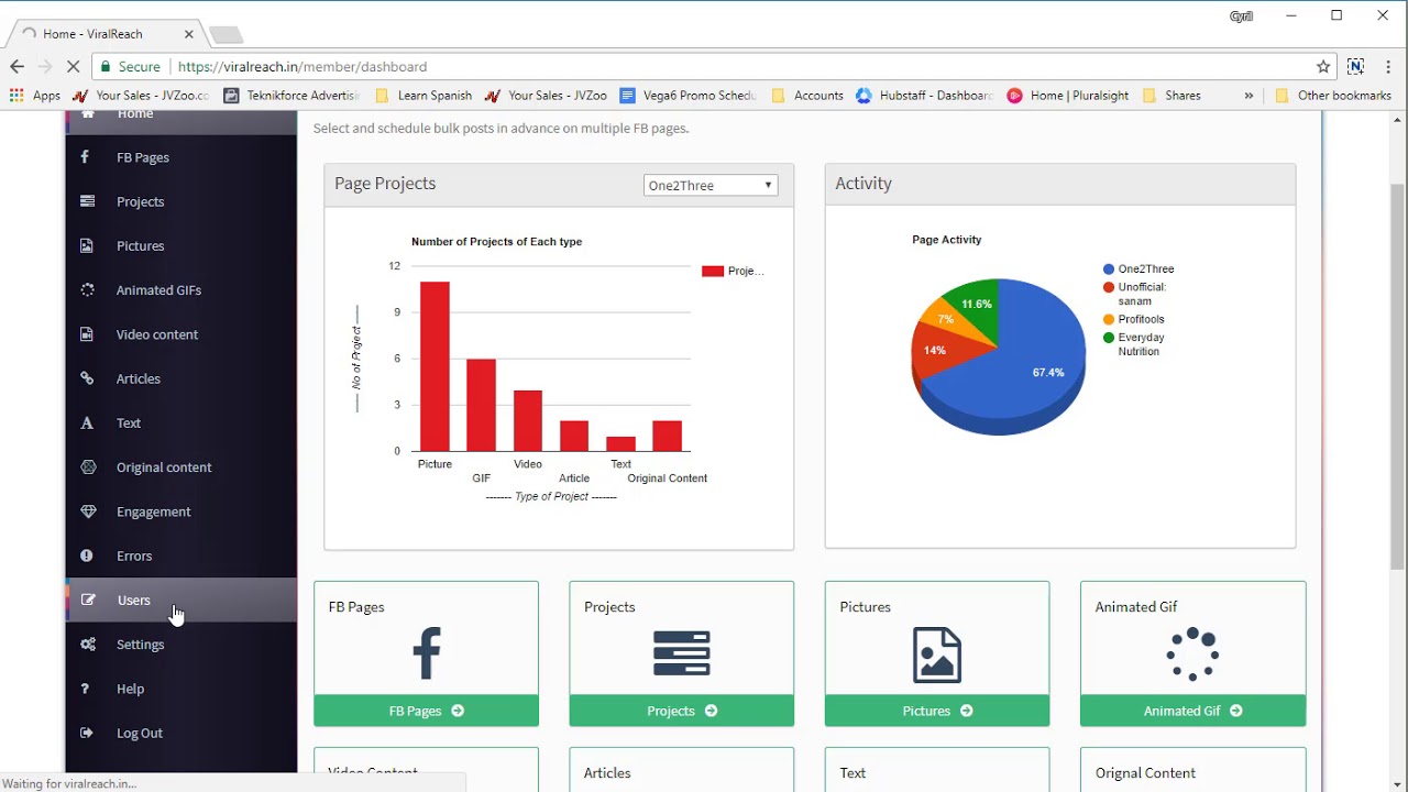 Viral Reach Agency Demo