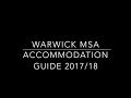 Warwick MSA Accommodation Guide 2017/2018