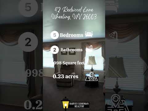 42 Redwood Lane, Wheeling, WV home video tour