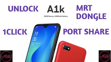 How To Unlock OPPO A1K With MRT PORT SHARE💥