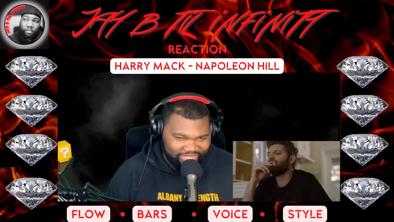 What Cant He Do?! Harry Mack Reaction - Napoleon Hill