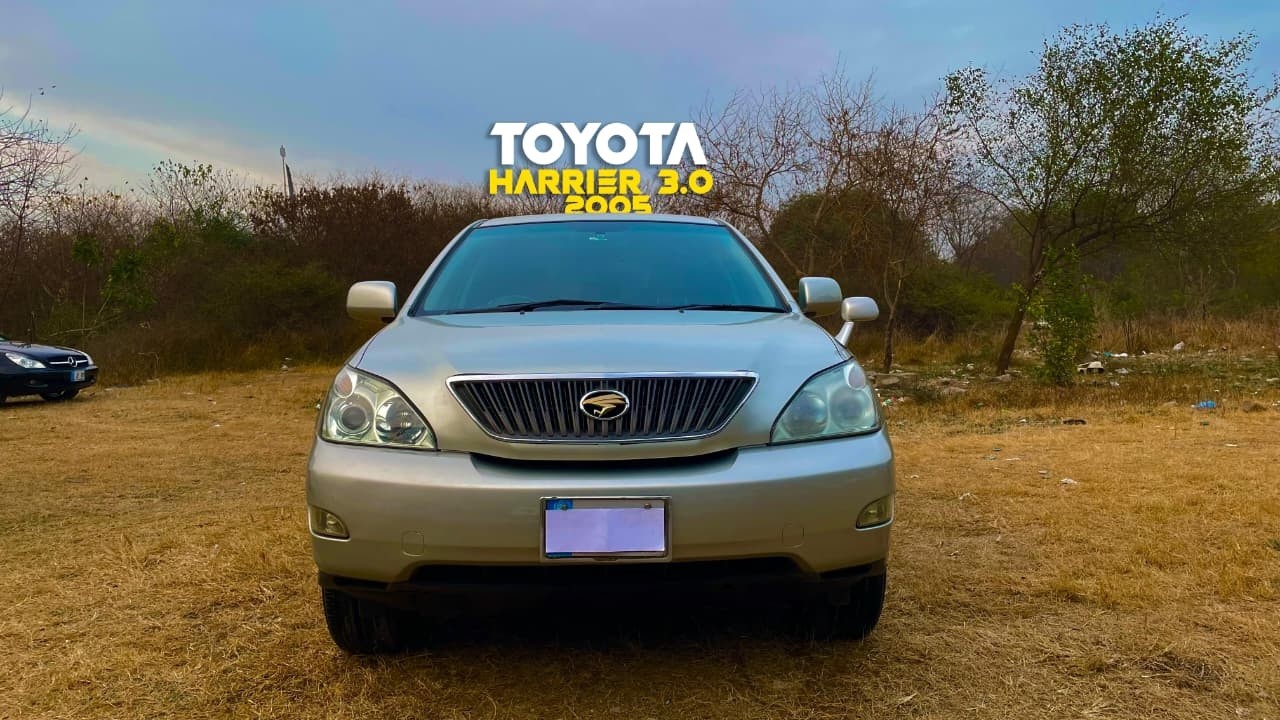Luxury Comfort. Smooth Power – Toyota Harrier 3.0 2005 🚙🔥