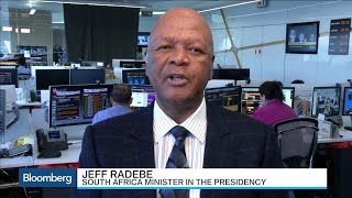 South Africa's Jeff Radebe Talks Vision 2030 Economic Plan South Africa's Jeff Radebe Talks Vision 2030 Economic Plan