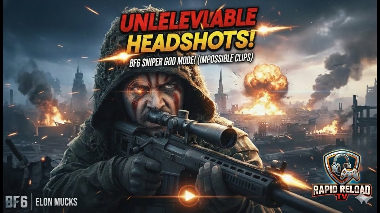 What Sniping Looks like in BF6 Red Sec for a top 10 Gauntlet winner in the US