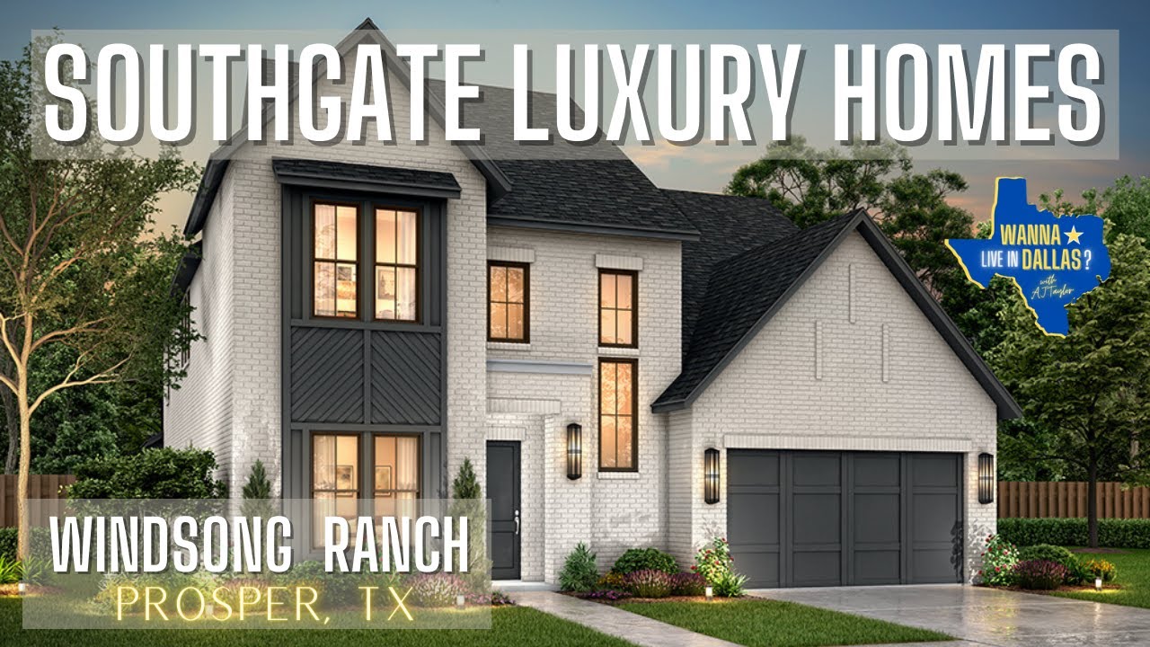 WINDSONG RANCH SOUTHGATE CUSTOM HOME TOUR 2023 PROSPER TEXAS NORTH