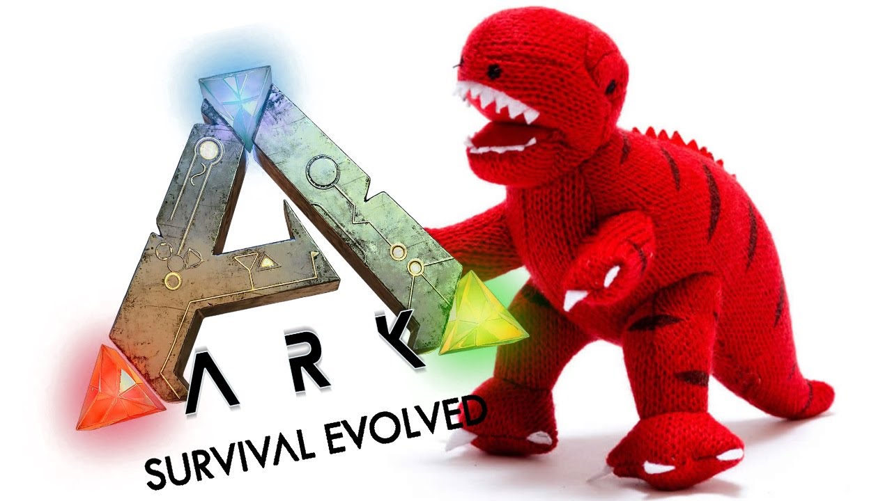 "Killing Alpha T-Rex's!" - (ARK: Survival Evolved) - Hunting Red Rex w/ Mau5craft