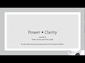 Episode 3: Power Clarity and Flow Studio