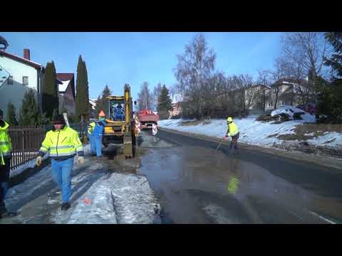 Video o oprave vodovodného potrubia