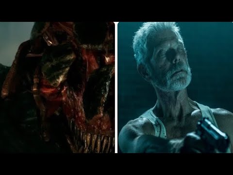 Two blind creatures fight eachother. Figure (DOORS) vs Monsters (A Quiet  Place)