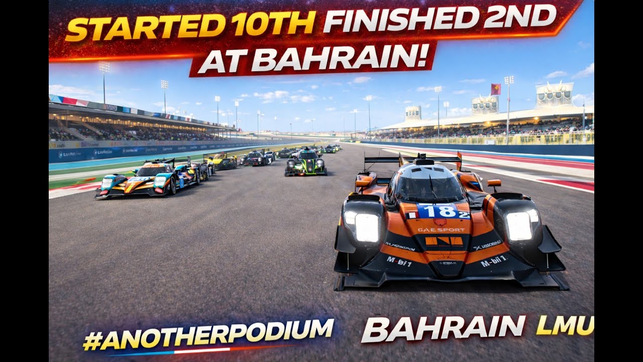 LIVE 🔴 | LMU | Daily Race | Bahrain | LMP2 | Fun race!!! 