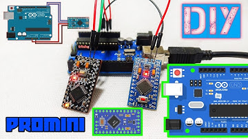 How to upload code to promini using arduino uno