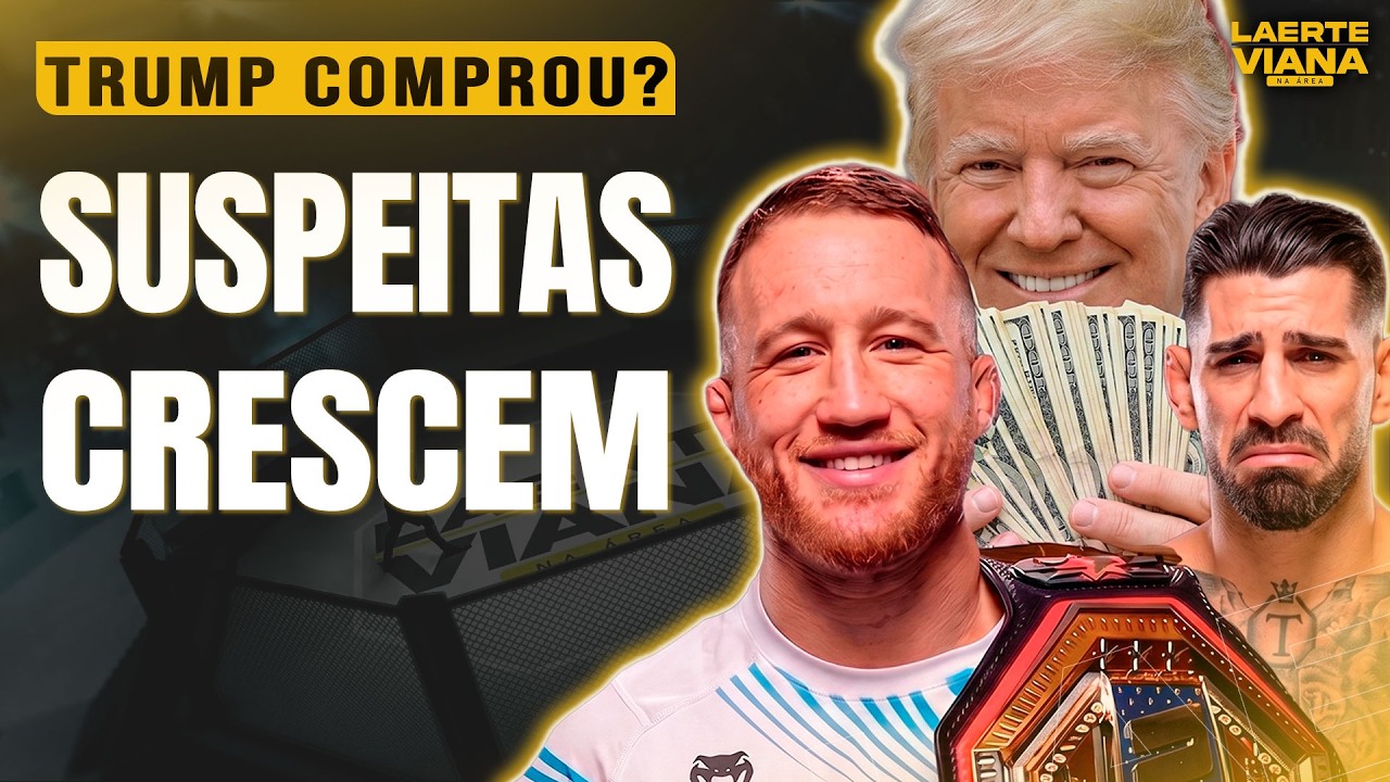 ATENÇÃO! PRECISAMOS FALAR SOBRE A POLÊMICA SUSPEITA EM TOPURIA X GAETHJE NO UFC CASA BRANCA