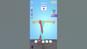 Tangle Master 3D | level 40-42 | Tik Tok #shorts #games