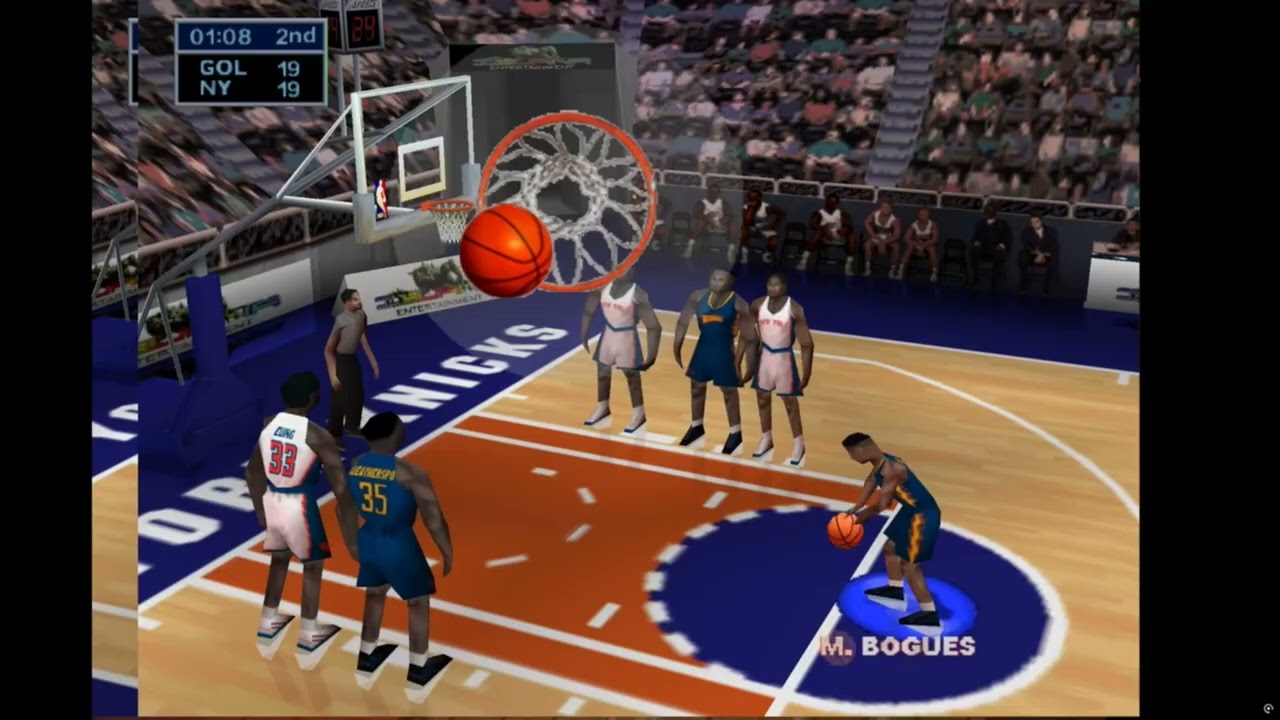 Warriors at Knicks - NBA JAM 1999