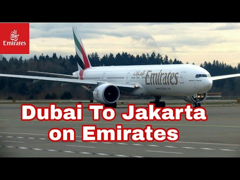 In this trip report video we enjoy the dubai airport terminal 3 ,marhaba loungue & emirates flight on boeing 777-300er to indonesian capital,jakarta from dub...