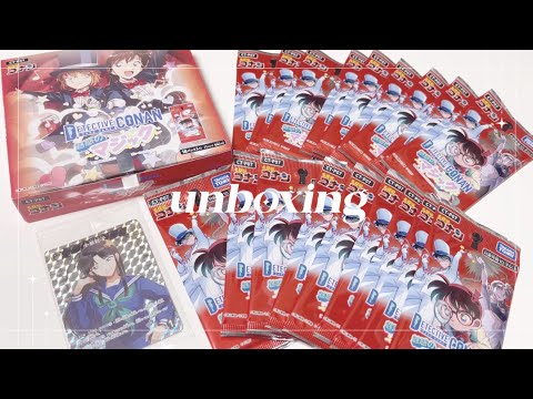 ܰ 開封動画 ܱ 名探偵コナンカード┊︎魅惑のマジック1BOX開封