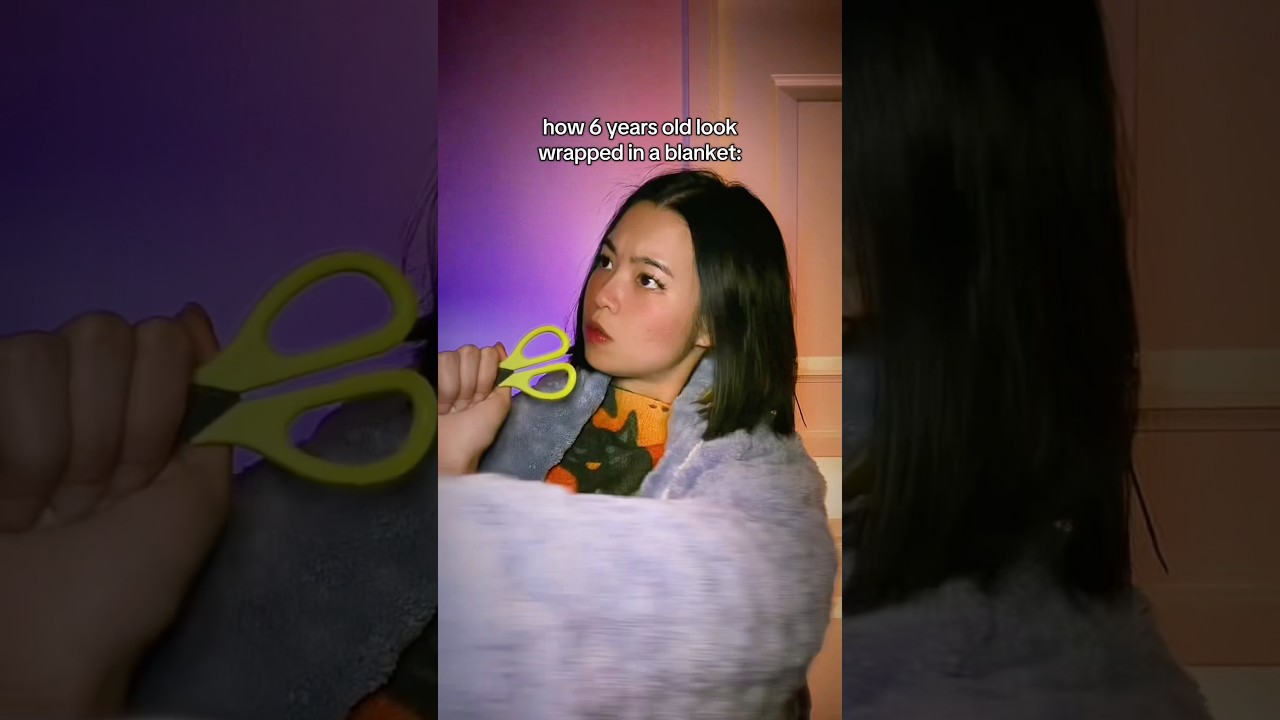 How 6 year old me feel in a blanket😭💔