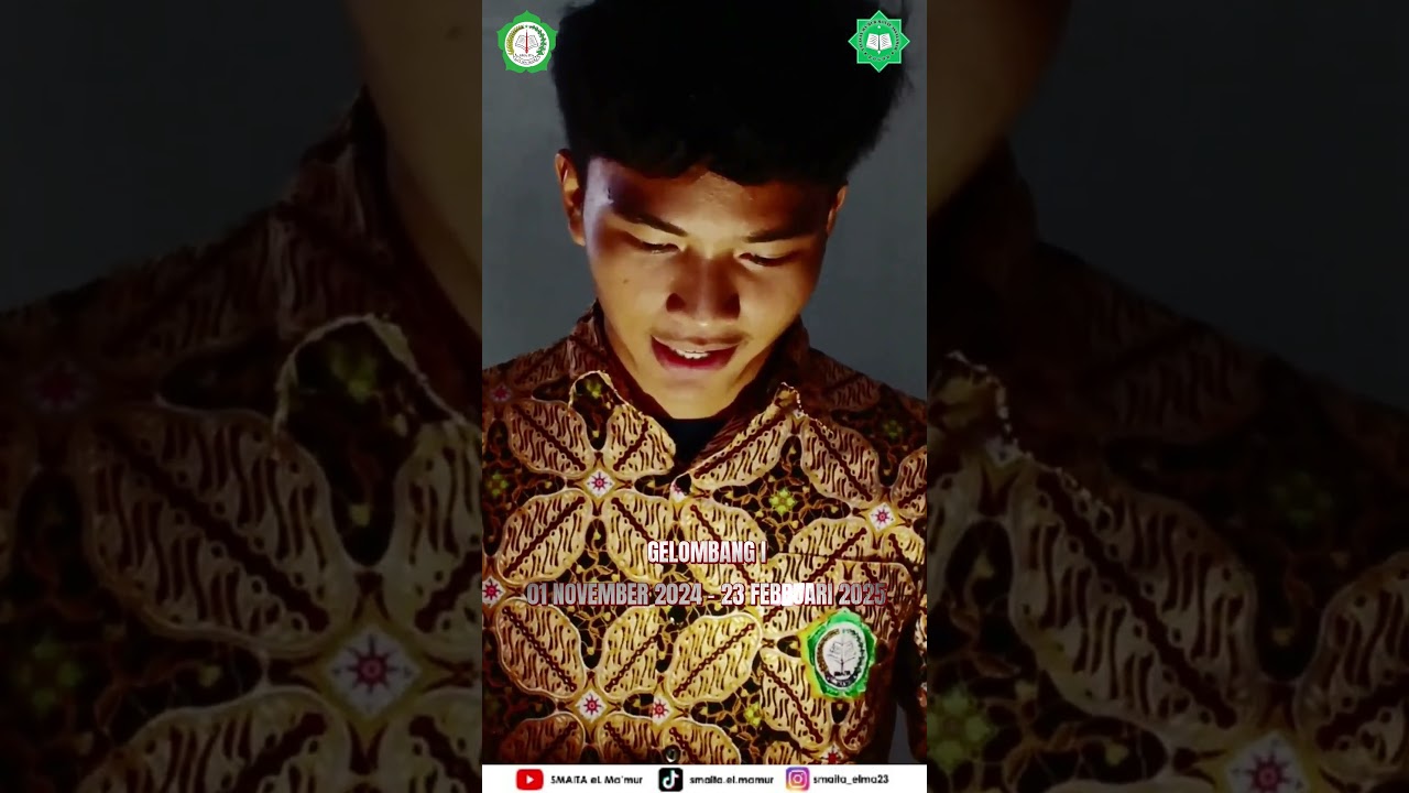 SMATAELMA PPDB 2025/2026 Catat tanggal nya nih!!๐