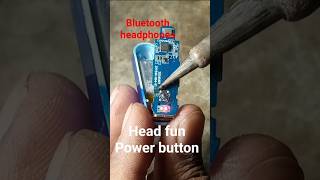Headphones power button blinking #solution #ytshorts #repair #blutooth #battery #@farhan.tec2