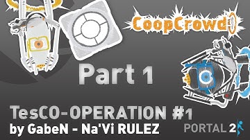 Portal 2 Custom Map - TesCO-OPeration #1 - Part 1 "JIM!"